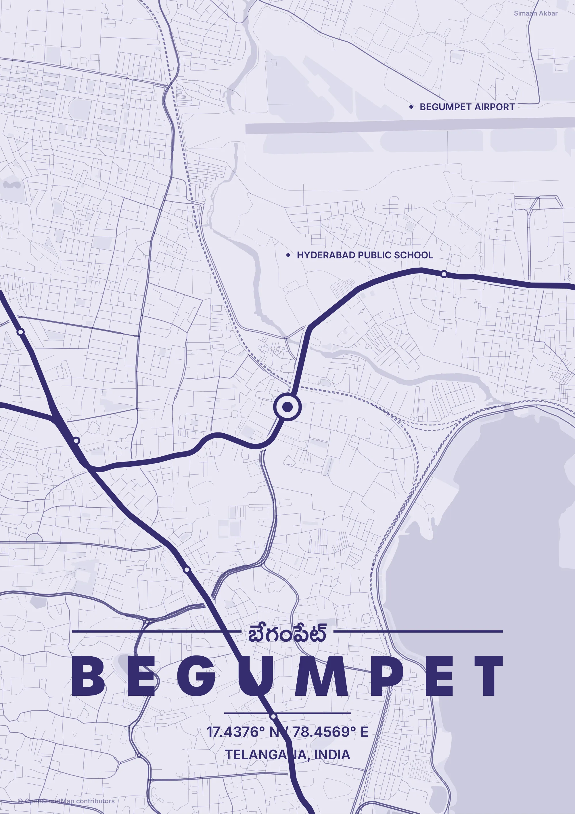 Begumpet Poster