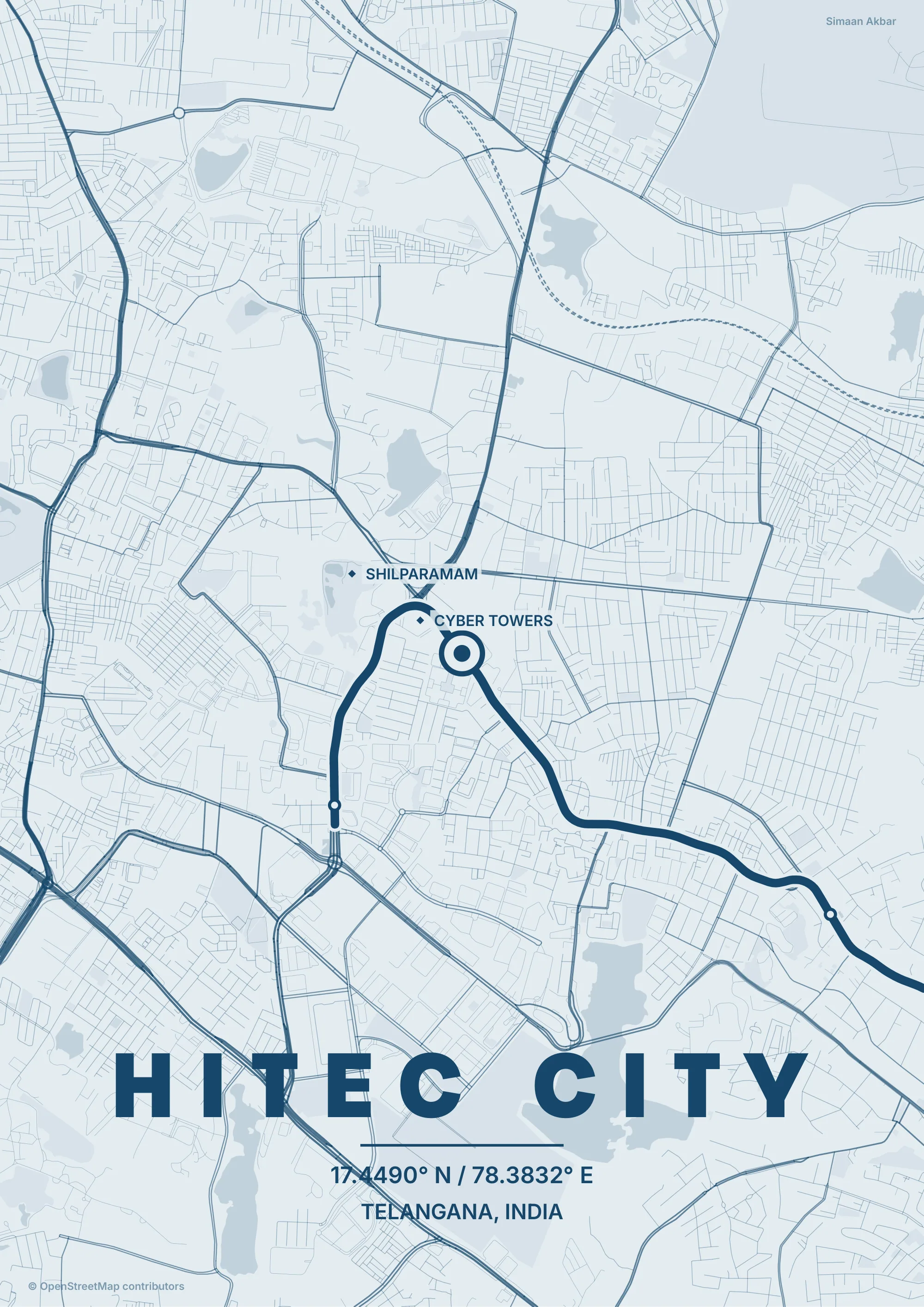 HITEC City Poster