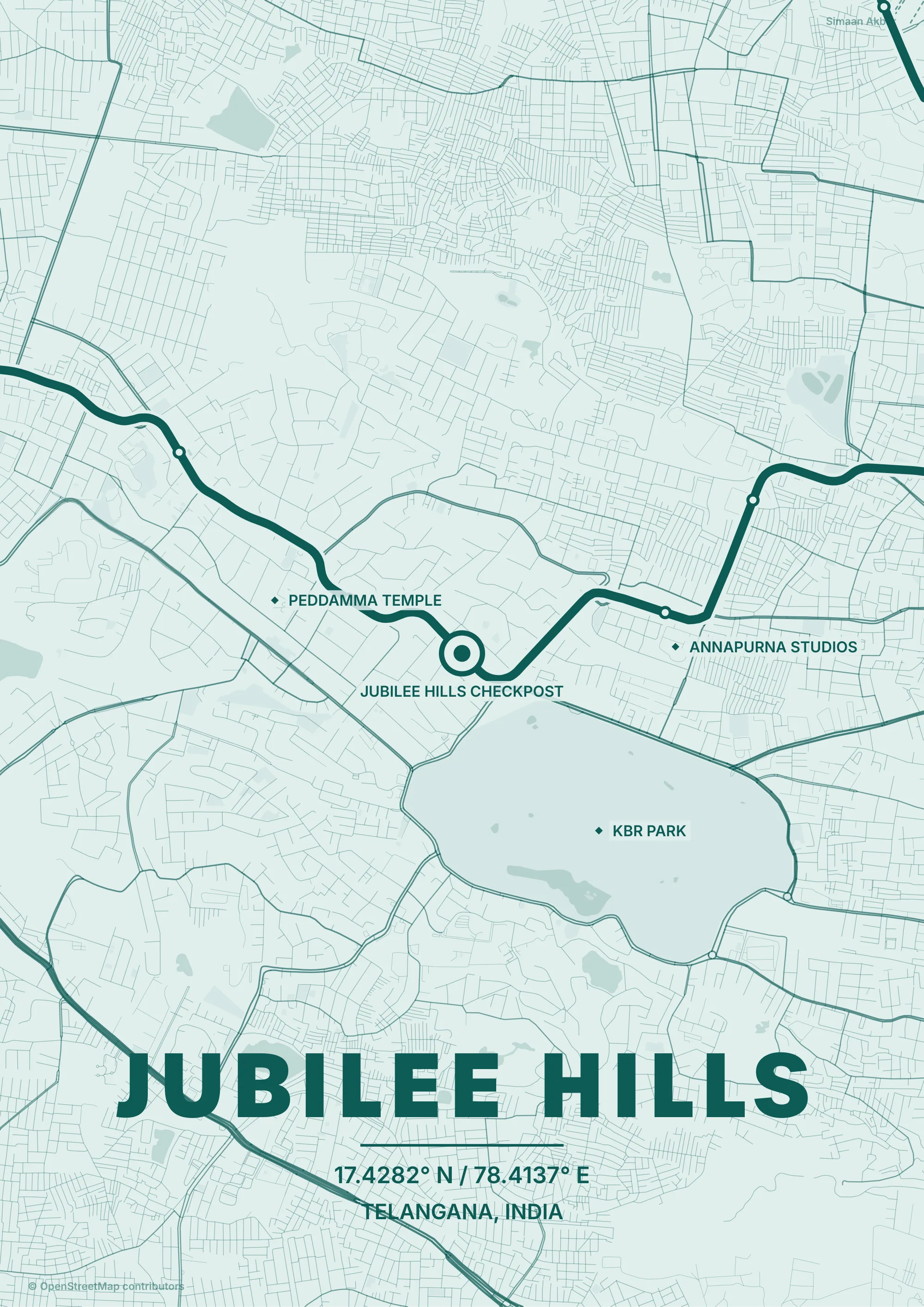 Jubilee Hills Poster