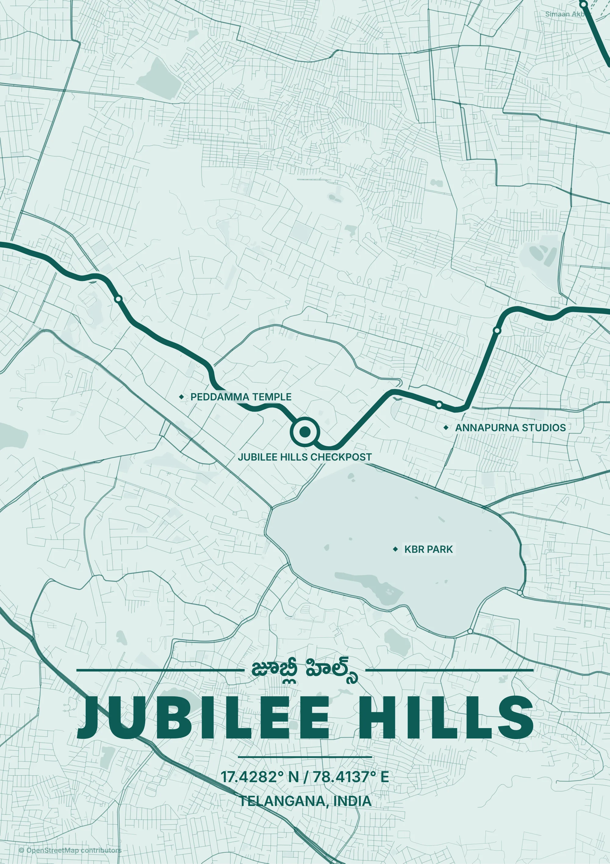 Jubilee Hills Poster
