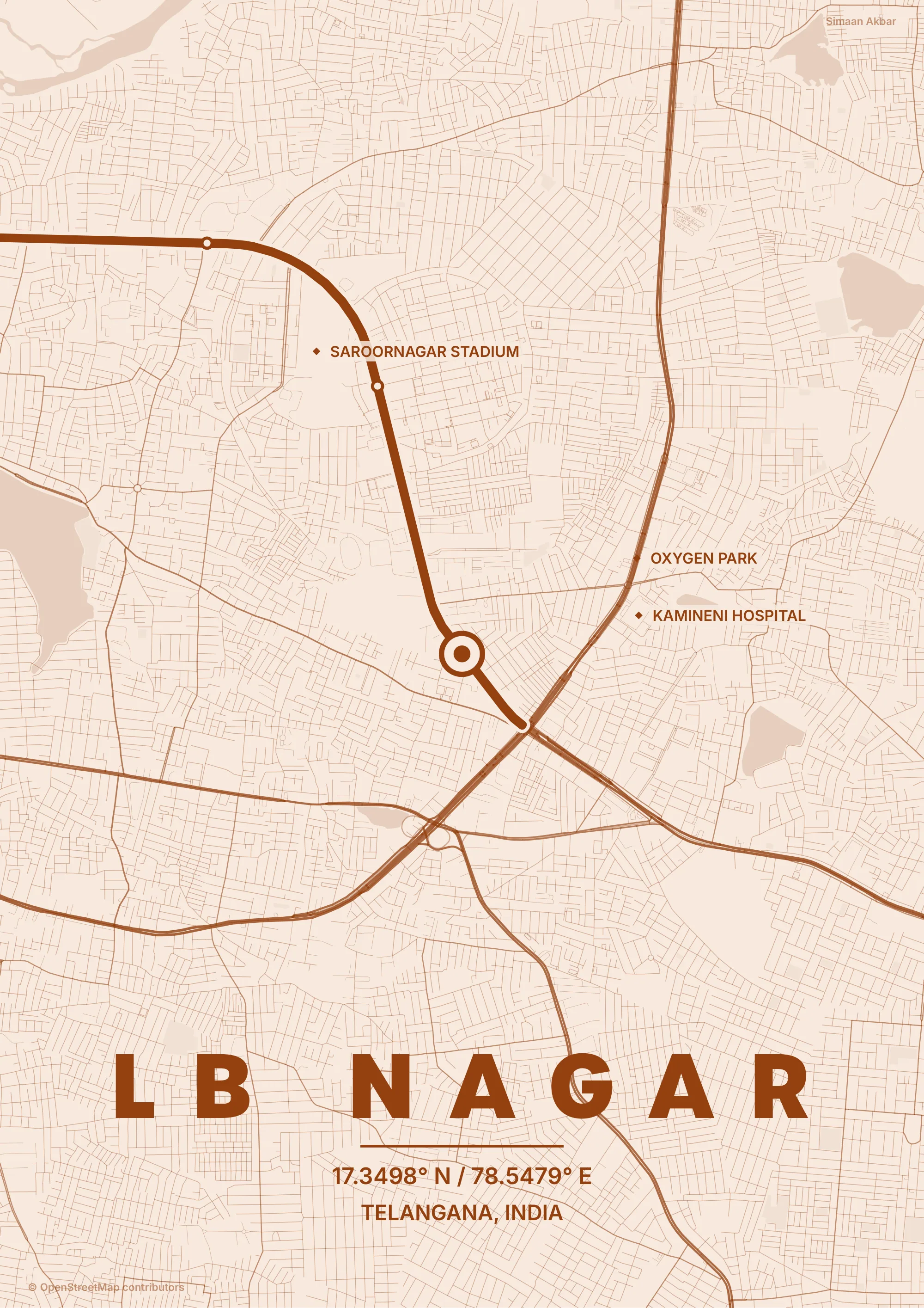 LB Nagar Poster