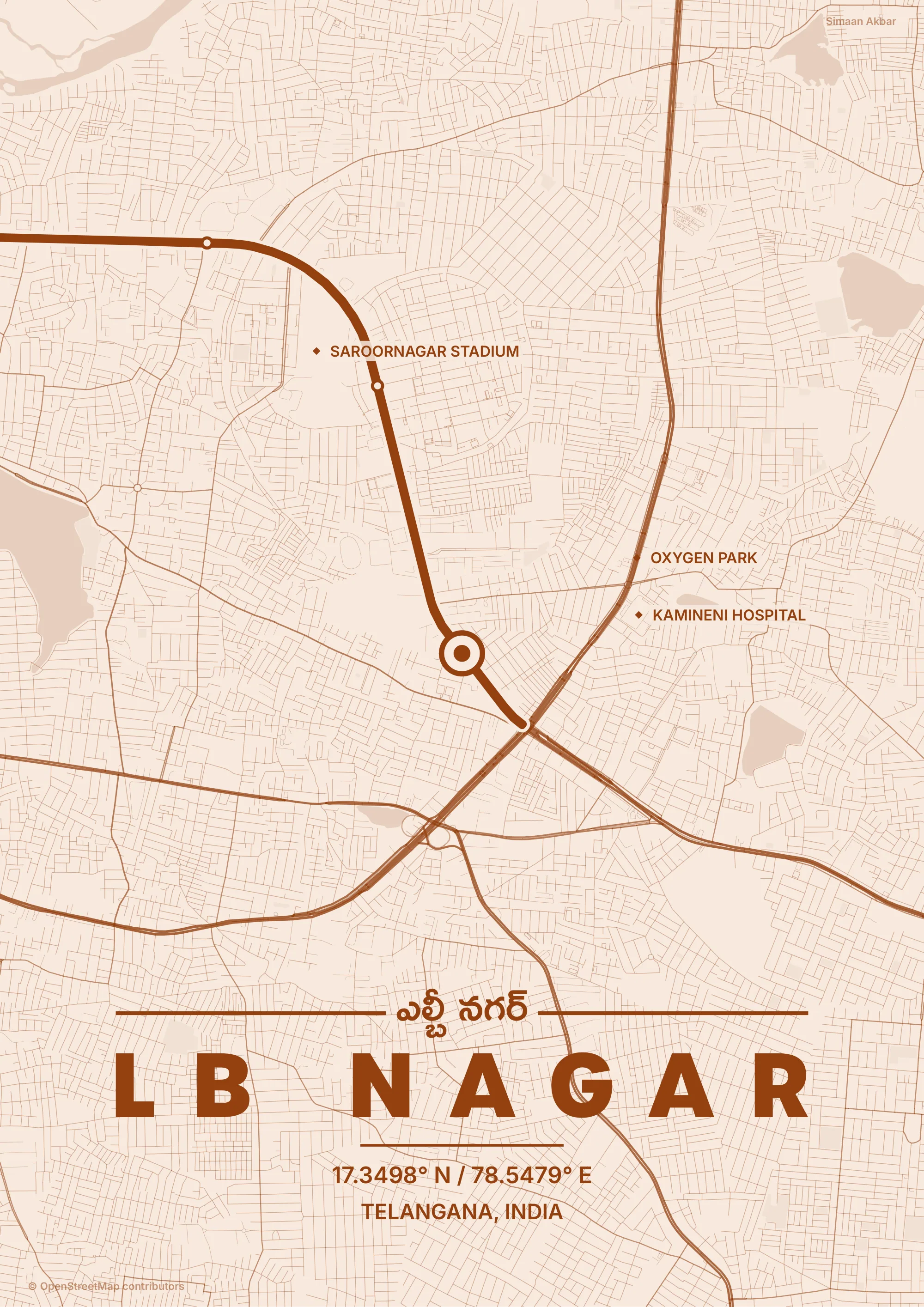 LB Nagar Poster